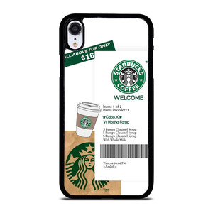 STARBUCKS COFFEE BILLS iPhone XR Case Cover