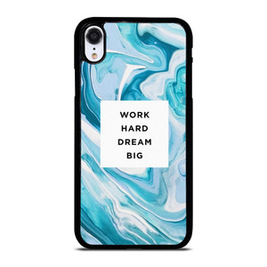 TUMBLR QUOTES MARBLE TEXTURE iPhone XR Case Cover
