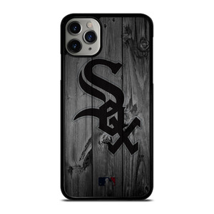 CHICAGO WHITE SOX BASEBALL MLB WOOD LOGO iPhone 11 Pro Max Case Cover