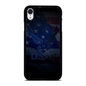 USAF UNITED STATES AIR FORCES LOGO iPhone XR Case Cover