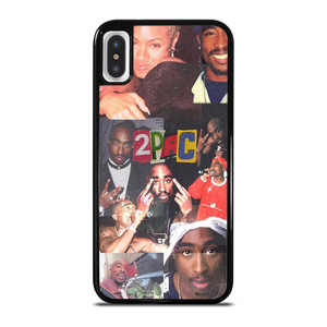 2PAC TUPAC SAKUR RAPPER COLLAGE iPhone X / XS Case Cover