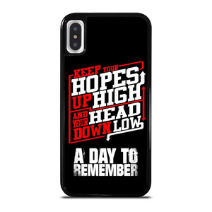 A DAY TO REMEMBER QUOTES iPhone X / XS Case Cover