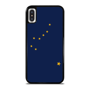 ALASKA STATES FLAG iPhone X / XS Case Cover ALASKA STATES FLAG iPhone X / XS Case Cover