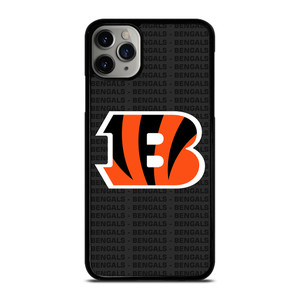 CINCINNATI BENGALS FOOTBALL TEXT iPhone 11 Pro Max Case Cover