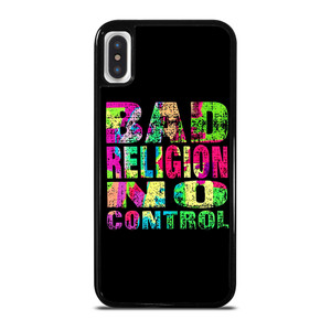 BAD RELIGION NO CONTROL iPhone X / XS Case Cover BAD RELIGION NO CONTROL iPhone X / XS Case Cover