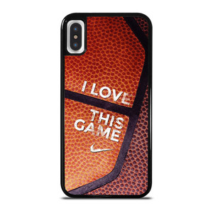 BASKETBALL NIKE I LOVE THIS GAME iPhone X / XS Case Cover