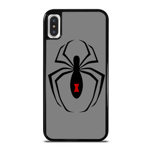BLACK WIDOW SPIDER SYMBOL iPhone X / XS Case Cover