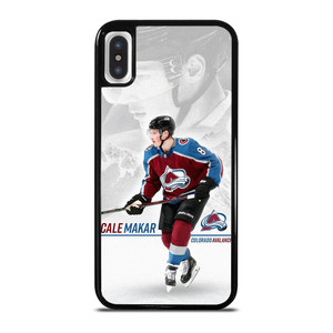 CALE MAKAR COLORADO AVALANCHE HOCKEY iPhone X / XS Case Cover