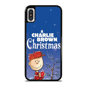 CHARLIE BROWN THE PEANUTS CHRISTMAS iPhone X / XS Case Cover