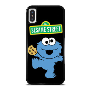 COOKIE MONSTER SESAME STREET iPhone X / XS Case Cover