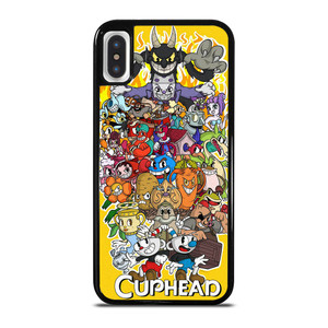 CUPHEAD SHOW ALL CAST iPhone X / XS Case Cover CUPHEAD SHOW ALL CAST iPhone X / XS Case Cover