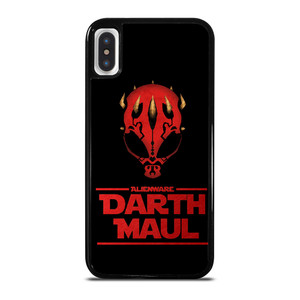 DARTH MAUL ALIENWARE STAR WARS iPhone X / XS Case Cover DARTH MAUL ALIENWARE STAR WARS iPhone X / XS Case Cover