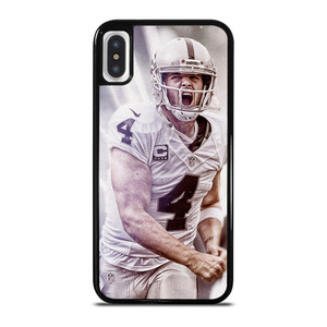 DEREK CARR LAS VEGAS RAIDERS 2 iPhone X / XS Case Cover DEREK CARR LAS VEGAS RAIDERS 2 iPhone X / XS Case Cover