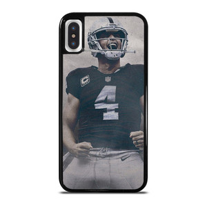 DEREK CARR LAS VEGAS RAIDERS NFL iPhone X / XS Case Cover DEREK CARR LAS VEGAS RAIDERS NFL iPhone X / XS Case Cover