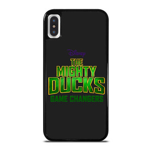 DISNEY MIGHTY DUCKS GAME CHANGERS LOGO iPhone X / XS Case Cover