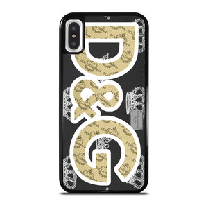 DOLCE AND GABBANA EMBOSS iPhone X / XS Case Cover DOLCE AND GABBANA EMBOSS iPhone X / XS Case Cover