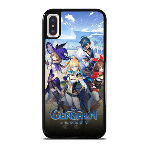 GENSHIN IMPACT GAMES 3 iPhone X / XS Case Cover