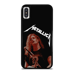 JASON NEWSTED METALLICA LOGO iPhone X / XS Case Cover