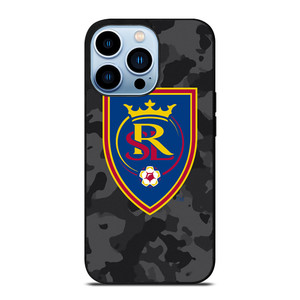 REAL SALT LAKE MLS BLACK CAMO iPhone 13 Pro Max Case Cover REAL SALT LAKE MLS BLACK CAMO iPhone 13 Pro Max Case Cover