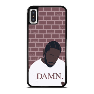 KENDRICK LAMAR DAMN CARTOON iPhone X / XS Case Cover