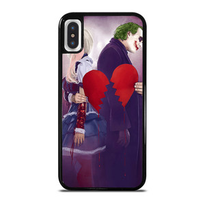MAD LOVE JOKER AND HARLEY QUINN iPhone X / XS Case Cover MAD LOVE JOKER AND HARLEY QUINN iPhone X / XS Case Cover