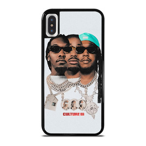 MIGOS CULTURE III HIP HOP iPhone X / XS Case Cover