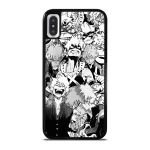 MY HERO ACADEMIA MANGA ANIME COLLAGE iPhone X / XS Case Cover