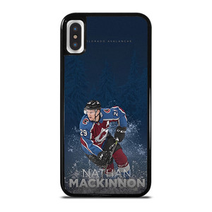 NATHAN MACKINNON COLORADO AVALANCHE NHL iPhone X / XS Case Cover
