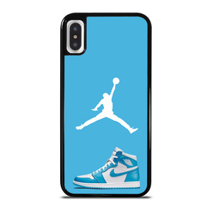 NIKE AIR JORDAN BLUE iPhone X / XS Case Cover