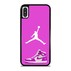 NIKE AIR JORDAN PURPLE iPhone X / XS Case Cover