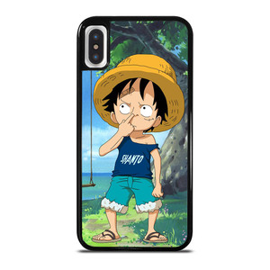 ONE PIECE LUFFY KID iPhone X / XS Case Cover