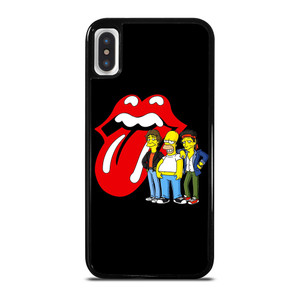 ROLLING STONES BART SIMPSON iPhone X / XS Case Cover ROLLING STONES BART SIMPSON iPhone X / XS Case Cover