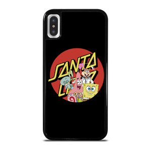 SANTA CRUZ X SPONGEBOB iPhone X / XS Case Cover