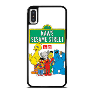 SESAME STREET MUPPETS X KAWS UNIQLO iPhone X / XS Case Cover