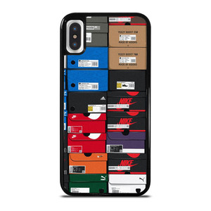 SNEAKERS BOX STACKED iPhone X / XS Case Cover