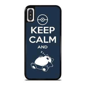 SNORLAX KABIGON POKEMON FUNNY iPhone X / XS Case Cover