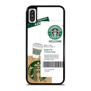 STARBUCKS COFFEE BILLS iPhone X / XS Case Cover