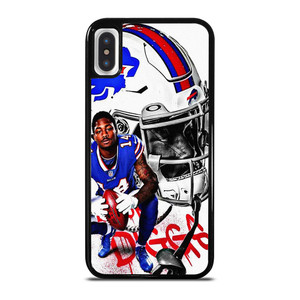 STEFON DIGGS BUFFALO BILLS ART iPhone X / XS Case Cover