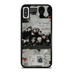 STRAY KIDS BOY BAND COLLAGE iPhone X / XS Case Cover