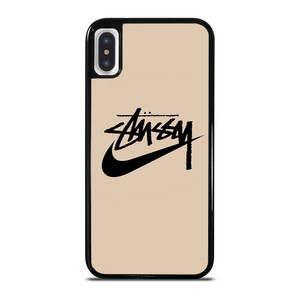 STUSSY NIKE BROWN iPhone X / XS Case Cover