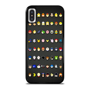 SUPER SMASH BROS ALL ICON iPhone X / XS Case Cover