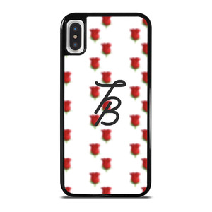 TESSA BROOKS ROSES LOGO iPhone X / XS Case Cover