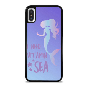 THE LITTLE MERMAID SAYINGS iPhone X / XS Case Cover