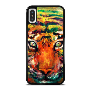 TRIPPY TIGER ART iPhone X / XS Case Cover
