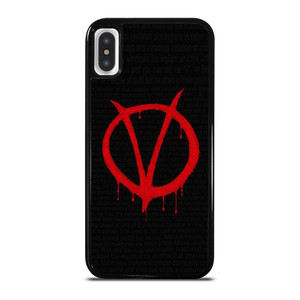 V FOR VENDETTA SYMBOL iPhone X / XS Case Cover