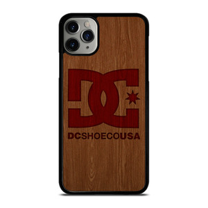 DC SHOES SKATEBOARD WOODEN LOGO iPhone 11 Pro Max Case Cover