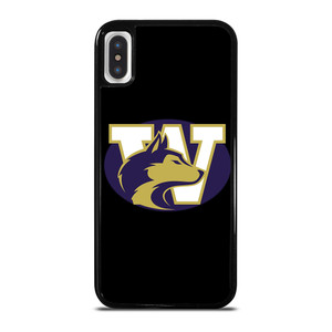 WASHINGTON HUSKIES FOOTBALL SYMBOL iPhone X / XS Case Cover WASHINGTON HUSKIES FOOTBALL SYMBOL iPhone X / XS Case Cover