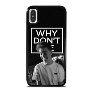 ZACH HERRON WHY DONT WE LOGO iPhone X / XS Case Cover ZACH HERRON WHY DONT WE LOGO iPhone X / XS Case Cover