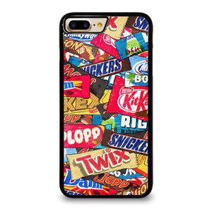 CHOCOLATE WAFER SNACK COLLAGE iPhone 7 / 8 Plus Case Cover