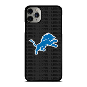 DETROIT LIONS FOOTBALL TEXT iPhone 11 Pro Max Case Cover